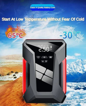 Planet Gates 2000A Car Jump Starter Air Pump Multi-Function4In1  Air Compressor Power Bank Car Battery Starter Starting Auto Tyre Inflator