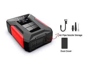 Planet Gates 2000A Car Jump Starter Air Pump Multi-Function4In1  Air Compressor Power Bank Car Battery Starter Starting Auto Tyre Inflator
