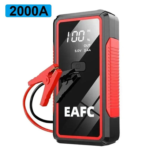 Planet Gates 2000A Starter / United States 12V Portable Car Jump Starter Auto Battery Booster Charger Car Emergency Booster Power Bank Starting Device