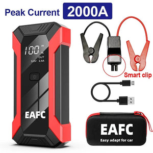 Planet Gates 2000A with BOX / Poland Power Bank 2000A/1200A/600A 12V Car Battery Jump Starter Portable Charger Car Booster Auto Starting Device Emergency Starter