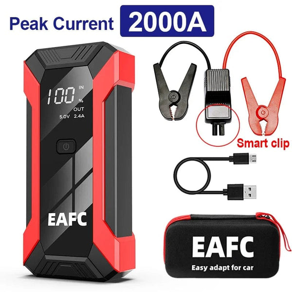 Planet Gates 2000A with BOX / Poland Power Bank 2000A/1200A/600A 12V Car Battery Jump Starter Portable Charger Car Booster Auto Starting Device Emergency Starter