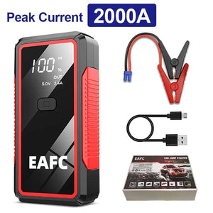 Planet Gates 2000A with BOX / Poland Power Bank 2000A/1200A/600A 12V Car Battery Jump Starter Portable Charger Car Booster Auto Starting Device Emergency Starter
