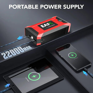 Planet Gates 2000A with BOX / Poland Power Bank 2000A/1200A/600A 12V Car Battery Jump Starter Portable Charger Car Booster Auto Starting Device Emergency Starter