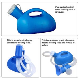 Planet Gates 2000ml Portable Toilet Pee Urine Bottle Plastic Urinal Toilet Aid Bottle Man Woman Toilet WC For Outdoor Car Camping Supplies
