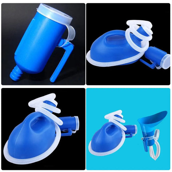 Planet Gates 2000ml Portable Toilet Pee Urine Bottle Plastic Urinal Toilet Aid Bottle Man Woman Toilet WC For Outdoor Car Camping Supplies
