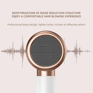 Planet Gates 2000W 5th Gear Professional Hair Dryer Negative Lonic Blow Dryer Hot Cold Wind Air Brush Hairdryer Strong PowerDryer Salon Tool