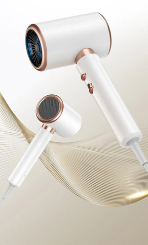 Planet Gates 2000W 5th Gear Professional Hair Dryer Negative Lonic Blow Dryer Hot Cold Wind Air Brush Hairdryer Strong PowerDryer Salon Tool