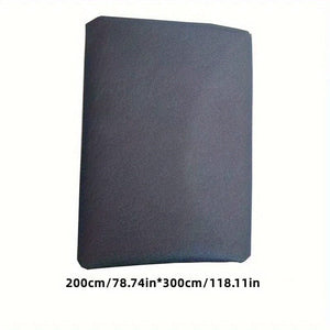 Planet Gates 200cm/78.74in*300cm/118.11in 1 Pack, Garden Non Woven Weed Barrier Landscape Fabric Heavy Duty Weed Block Control Garden Cover