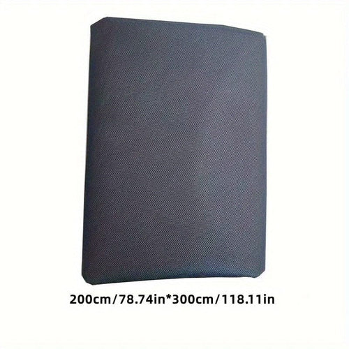 Planet Gates 200cm/78.74in*300cm/118.11in 1 Pack, Garden Non Woven Weed Barrier Landscape Fabric Heavy Duty Weed Block Control Garden Cover