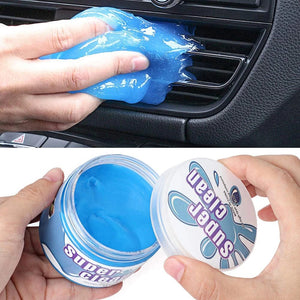 Planet Gates 200g Car Interior Air Vent Dashboard Cleaning Glue Slime Dust Remover Gel Care Home Computer Keyboard Gap Corner Cleaner Mud Can