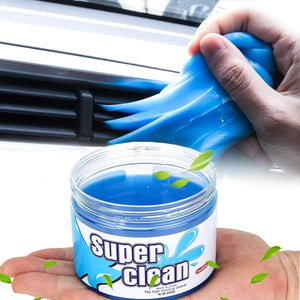 Planet Gates 200g Car Interior Air Vent Dashboard Cleaning Glue Slime Dust Remover Gel Care Home Computer Keyboard Gap Corner Cleaner Mud Can
