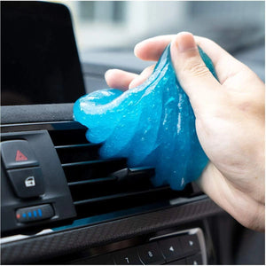 Planet Gates 200g Car Interior Air Vent Dashboard Cleaning Glue Slime Dust Remover Gel Care Home Computer Keyboard Gap Corner Cleaner Mud Can