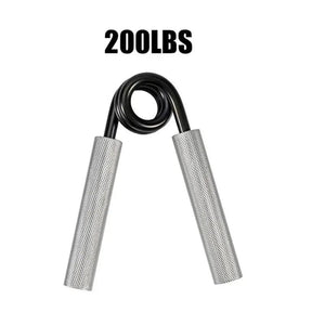 Planet Gates 200LBS Aluminum Hand Grip Gym Fitness Finger Exerciser Arm Strength Trainer Muscle Recovery Rehabilitation Developer Gripper