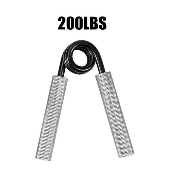 Planet Gates 200LBS Aluminum Hand Grip Gym Fitness Finger Exerciser Arm Strength Trainer Muscle Recovery Rehabilitation Developer Gripper