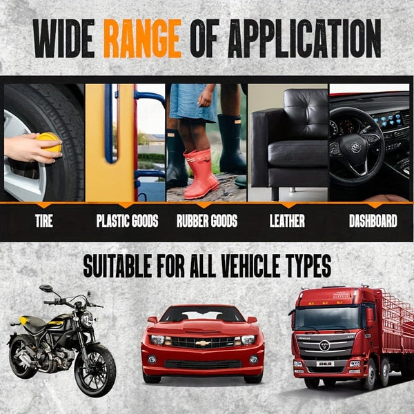 Planet Gates 200ml 200ml Car Tire Wax Tire Brightener Glaze Darkening Durable Maintenance Tire Treasure Anti-aging Oil Protector Decontamination Crystal Gloss Tire Wax