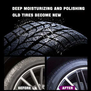 Planet Gates 200ml 200ml Car Tire Wax Tire Brightener Glaze Darkening Durable Maintenance Tire Treasure Anti-aging Oil Protector Decontamination Crystal Gloss Tire Wax