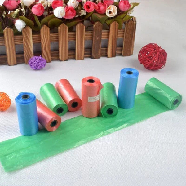Planet Gates 200pcs/10Rolls Pet Poop Bags Dog Cat Eco-Friendly Waste Pick Up Clean Bag Pet Accessories