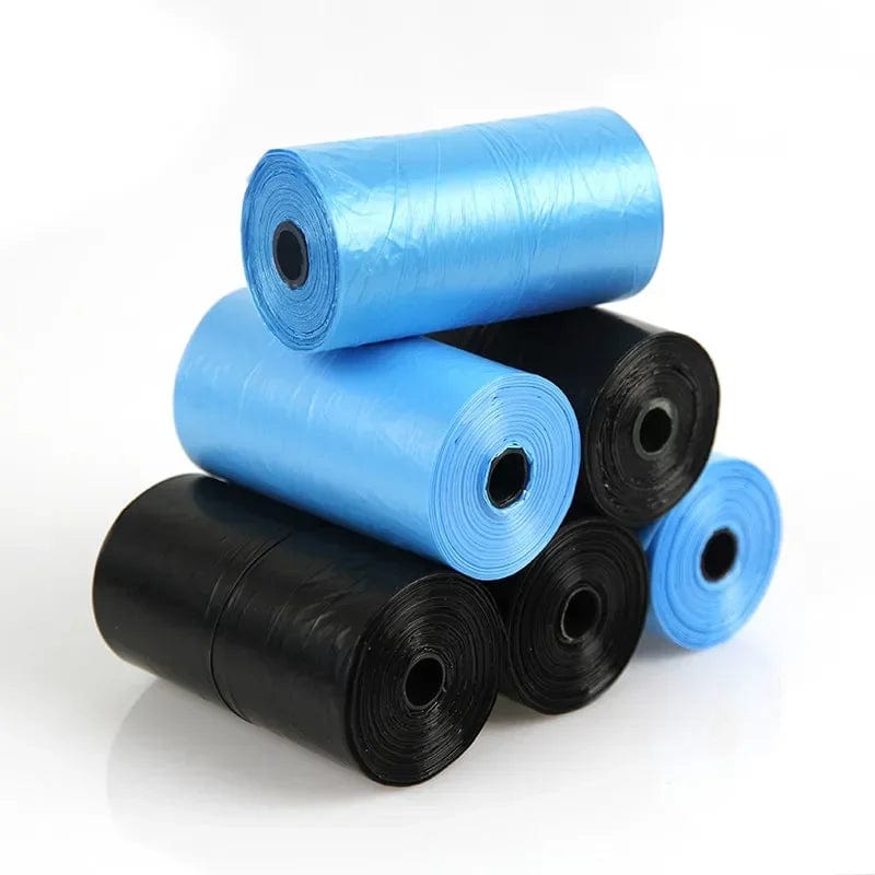Planet Gates 10 Rolls Black 200pcs/10Rolls Pet Poop Bags Dog Cat Eco-Friendly Waste Pick Up Clean Bag Pet Accessories