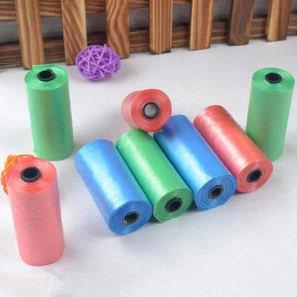 Planet Gates 200pcs/10Rolls Pet Poop Bags Dog Cat Eco-Friendly Waste Pick Up Clean Bag Pet Accessories