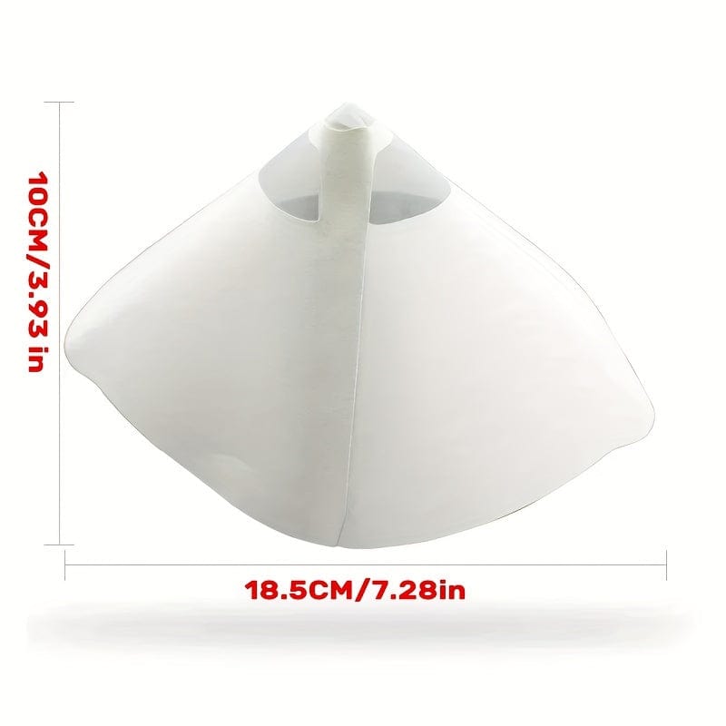 Planet Gates 200pcs 200pcs Paint Filter Paper Car Paint Spray Mesh Paper Filter Funnel Strainer Disposable Conical Straining Funnel