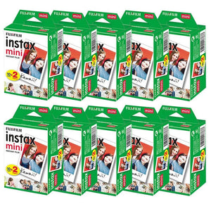 Planet Gates 200sheets / CHINA Fujifilm Instax Mini 12 9 Film White Edge 10 20 40 60 100 Sheets/Packs Photo Paper for Fuji Instant Camera 8/7s/11/25/50/90/sp-2