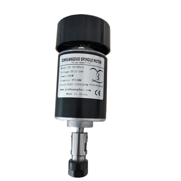 Planet Gates 200W ER11  Spindle 1 / Russian Federation Air cooled 0.2kw Air cooled spindle  Motor  CNC 200W Spindle Motor + Clamp for CNC Machine DIY CNC 24VDC 10000RPM
