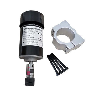 Planet Gates 200W ER11  Spindle 1 / Russian Federation Air cooled 0.2kw Air cooled spindle  Motor  CNC 200W Spindle Motor + Clamp for CNC Machine DIY CNC 24VDC 10000RPM