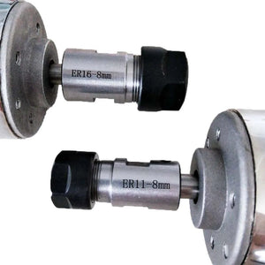 Planet Gates 200W ER11  Spindle 1 / Russian Federation Air cooled 0.2kw Air cooled spindle  Motor  CNC 200W Spindle Motor + Clamp for CNC Machine DIY CNC 24VDC 10000RPM