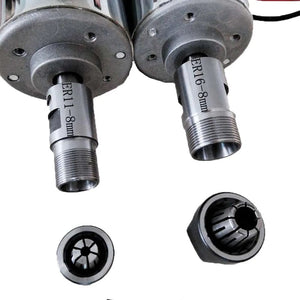 Planet Gates 200W ER11  Spindle 1 / Russian Federation Air cooled 0.2kw Air cooled spindle  Motor  CNC 200W Spindle Motor + Clamp for CNC Machine DIY CNC 24VDC 10000RPM