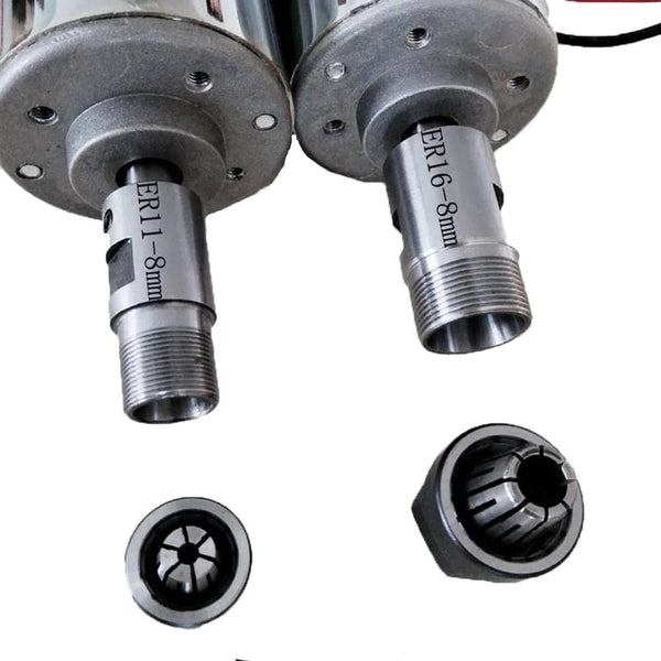 Planet Gates 200W ER11  Spindle 1 / Russian Federation Air cooled 0.2kw Air cooled spindle  Motor  CNC 200W Spindle Motor + Clamp for CNC Machine DIY CNC 24VDC 10000RPM