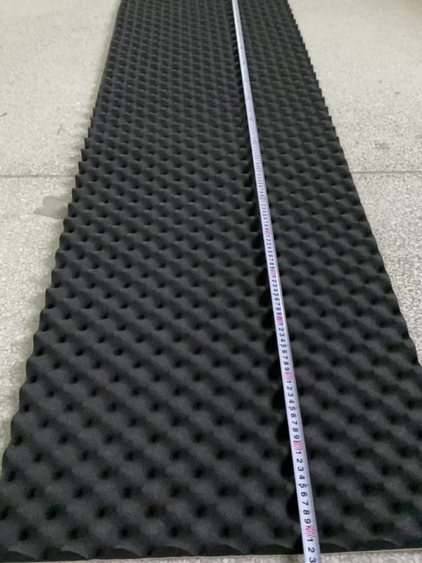 Planet Gates 200x50x2cm 200*50*2cm Sound Proofing Deadening Self Adhesive High Density Foam Egg Crate Car Hood Sound Proof Acoustic Insulation Mat