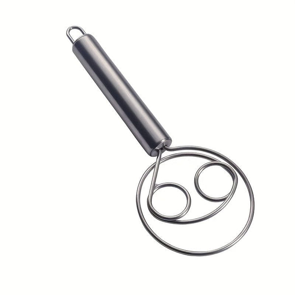 Planet Gates 201 Stainless Steel 1pc, Danish Dough Whisk, Stainless Steel Dutch Bread Whisk, Hand Mixer Blender, For Cake, Bread, Pizza, Biscuits And More, Baking Tools, Kitchen Gadgets, Kitchen Accessories, Home Kitchen Items