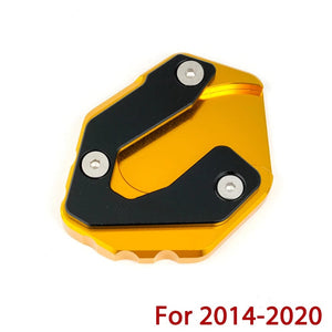 Planet Gates 2014-2020 Gold For YAMAHA MT-09 MT 09 MT09 Tracer 900 XSR900 TRACER 9GT 900gt  Motorcycle Kickstand Foot Side Stand Extension Pad Support Plate