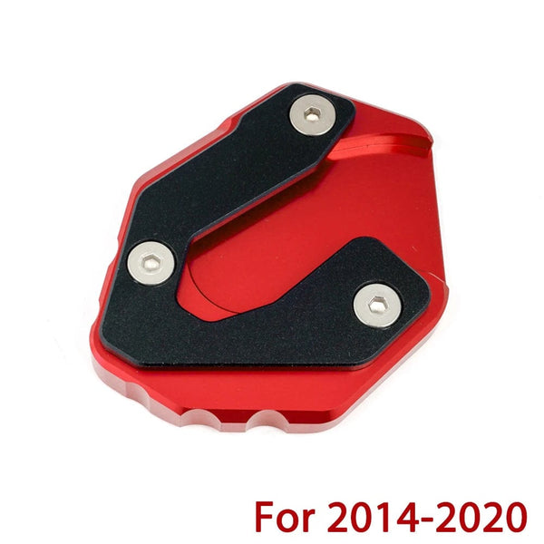Planet Gates 2014-2020 Red For YAMAHA MT-09 MT 09 MT09 Tracer 900 XSR900 TRACER 9GT 900gt  Motorcycle Kickstand Foot Side Stand Extension Pad Support Plate