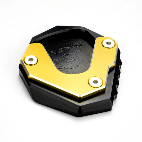 Planet Gates 2017-2020 gold-A For Xadv 750 NC750X Motorcycle Foot Support Extension Side Stand Enlarge Pad for HONDA X ADV XADV 750 XADV750 2017 2018-2023