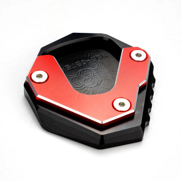 Planet Gates 2017-2020 red-A For Xadv 750 NC750X Motorcycle Foot Support Extension Side Stand Enlarge Pad for HONDA X ADV XADV 750 XADV750 2017 2018-2023