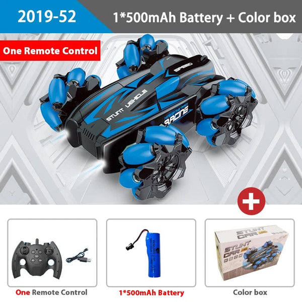 Planet Gates 201952-One Remote-1B 1 WLtoys F1 RC Drift Car With Music Led Lights 2.4G Glove Gesture Radio Remote Control Spray Stunt Cars 4WD Electric Children Toys