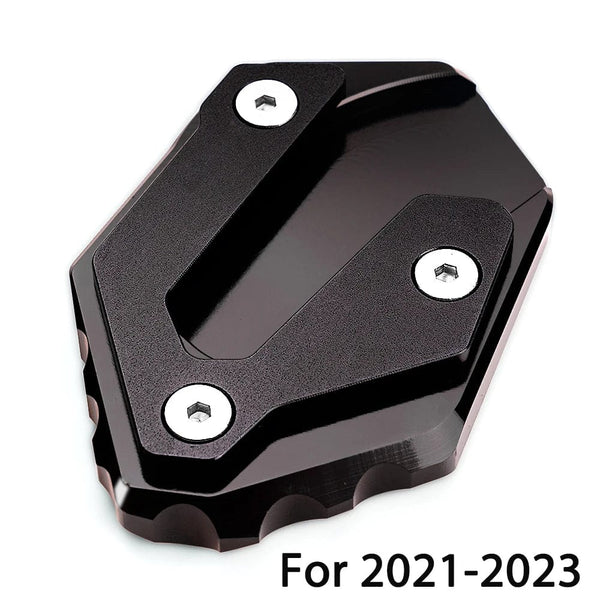 Planet Gates 2021-2023 Black For YAMAHA MT-09 MT 09 MT09 Tracer 900 XSR900 TRACER 9GT 900gt  Motorcycle Kickstand Foot Side Stand Extension Pad Support Plate