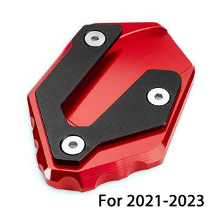 Planet Gates 2021-2023 Red For YAMAHA MT-09 MT 09 MT09 Tracer 900 XSR900 TRACER 9GT 900gt  Motorcycle Kickstand Foot Side Stand Extension Pad Support Plate