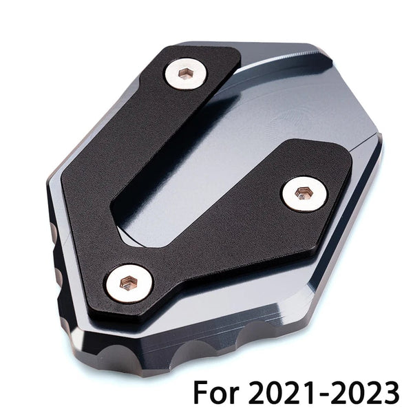 Planet Gates 2021-2023 Titanium For YAMAHA MT-09 MT 09 MT09 Tracer 900 XSR900 TRACER 9GT 900gt  Motorcycle Kickstand Foot Side Stand Extension Pad Support Plate