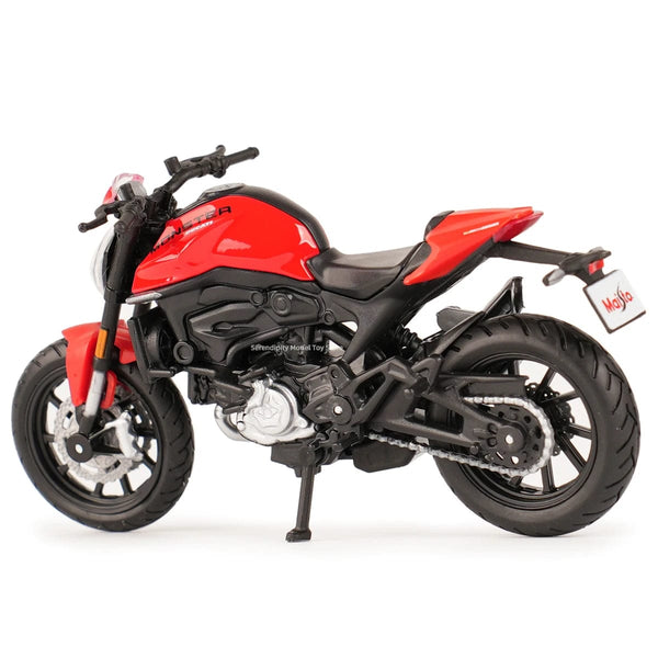 Planet Gates 2021 Ducati Monster Maisto 1:18 2021 Ducati Monster + Static Die Cast Vehicles Collectible Hobbies Motorcycle Model Toys