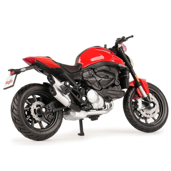 Planet Gates 2021 Ducati Monster Maisto 1:18 2021 Ducati Monster + Static Die Cast Vehicles Collectible Hobbies Motorcycle Model Toys
