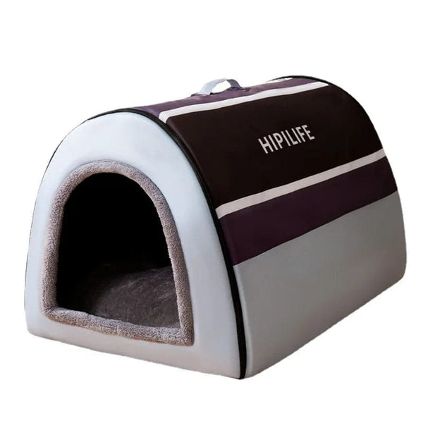 Planet Gates 2022 New Winter Warm Foldable Dog House Dog Bed Pet Supplies Small and Medium-sized Dogs Warm Pet Supplies Puppy Cave Sofa