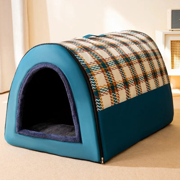 Planet Gates 2022 New Winter Warm Foldable Dog House Dog Bed Pet Supplies Small and Medium-sized Dogs Warm Pet Supplies Puppy Cave Sofa
