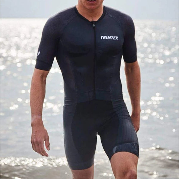 Planet Gates 2022 TRIMTEX Trisuit Triathlon Skinsuit Clothing Jumpsuit Swimming Cycling Running Wetsuit Competition Apparel