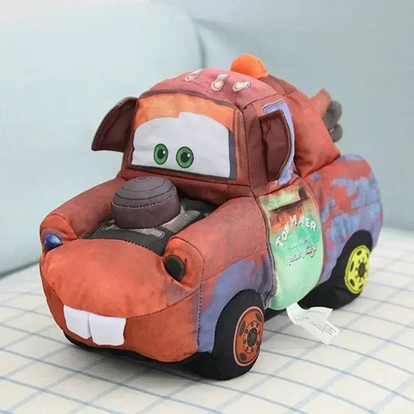Planet Gates 2023 25cm Disney Cartoon Pixar Cars Mater Lightning, Mcqueen Friends Mater Soft Cotton Plush Toys Doll Stuffed Gifts For Childre