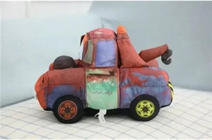 Planet Gates 2023 25cm Disney Cartoon Pixar Cars Mater Lightning, Mcqueen Friends Mater Soft Cotton Plush Toys Doll Stuffed Gifts For Childre