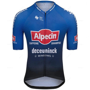 Planet Gates 2023 Alpecin Fenix Cycling Jersey Set Men's Road Bike Shirts Suit Bicycle Bib Shorts MTB Wear Maillot Culotte Cycling Clothing