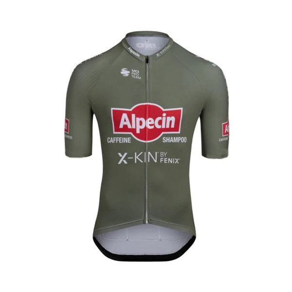 Planet Gates 2023 Alpecin Fenix Cycling Jersey Set Men's Road Bike Shirts Suit Bicycle Bib Shorts MTB Wear Maillot Culotte Cycling Clothing