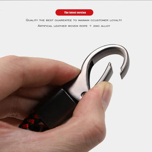 Planet Gates 2023 Custom LOGO Motorcycle Braided Rope Keyring Metal Keychain For Kawasaki Versys 650 1000 X300 300X VERSYS1000SE 2018-2023